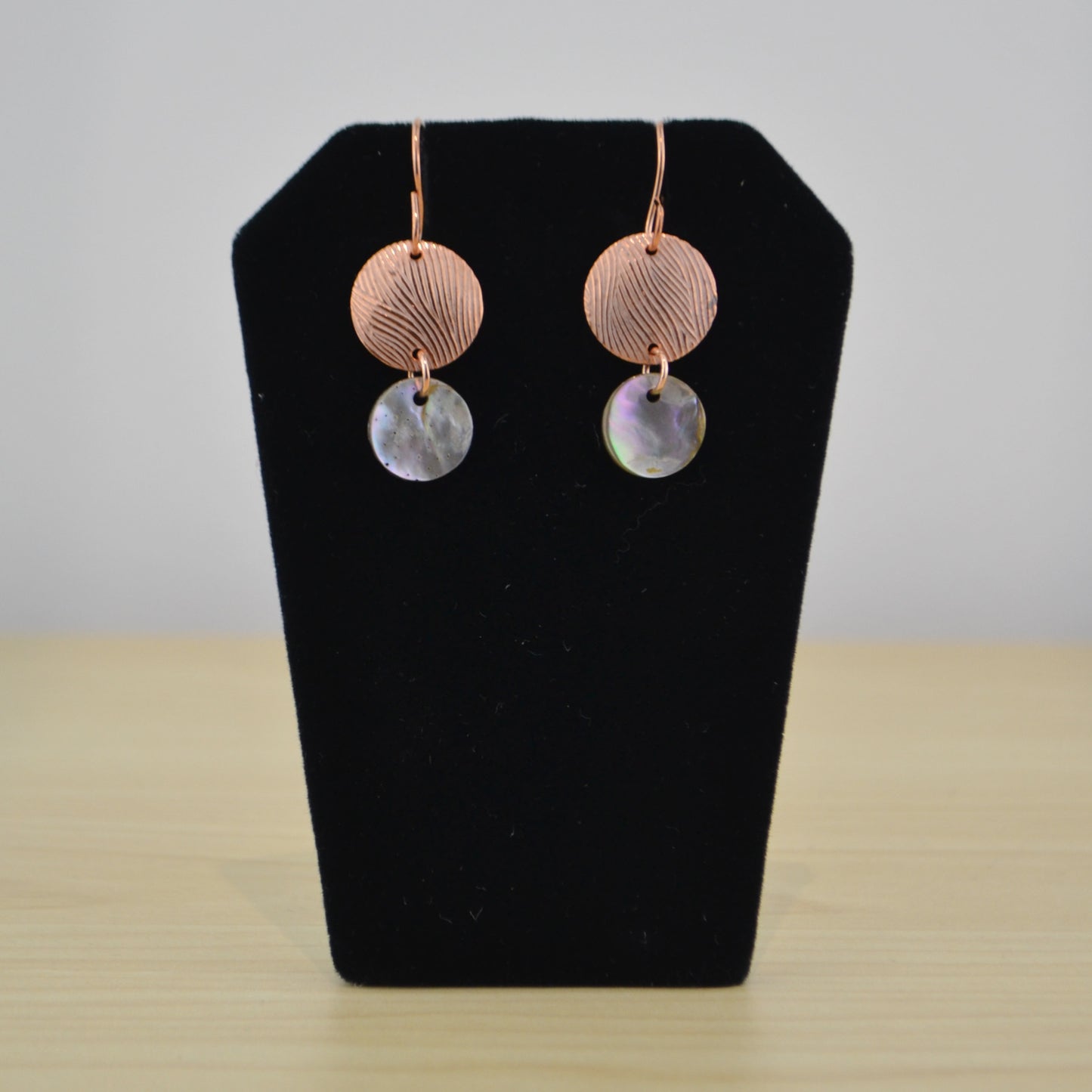 Copper Moon w Abalone Disc