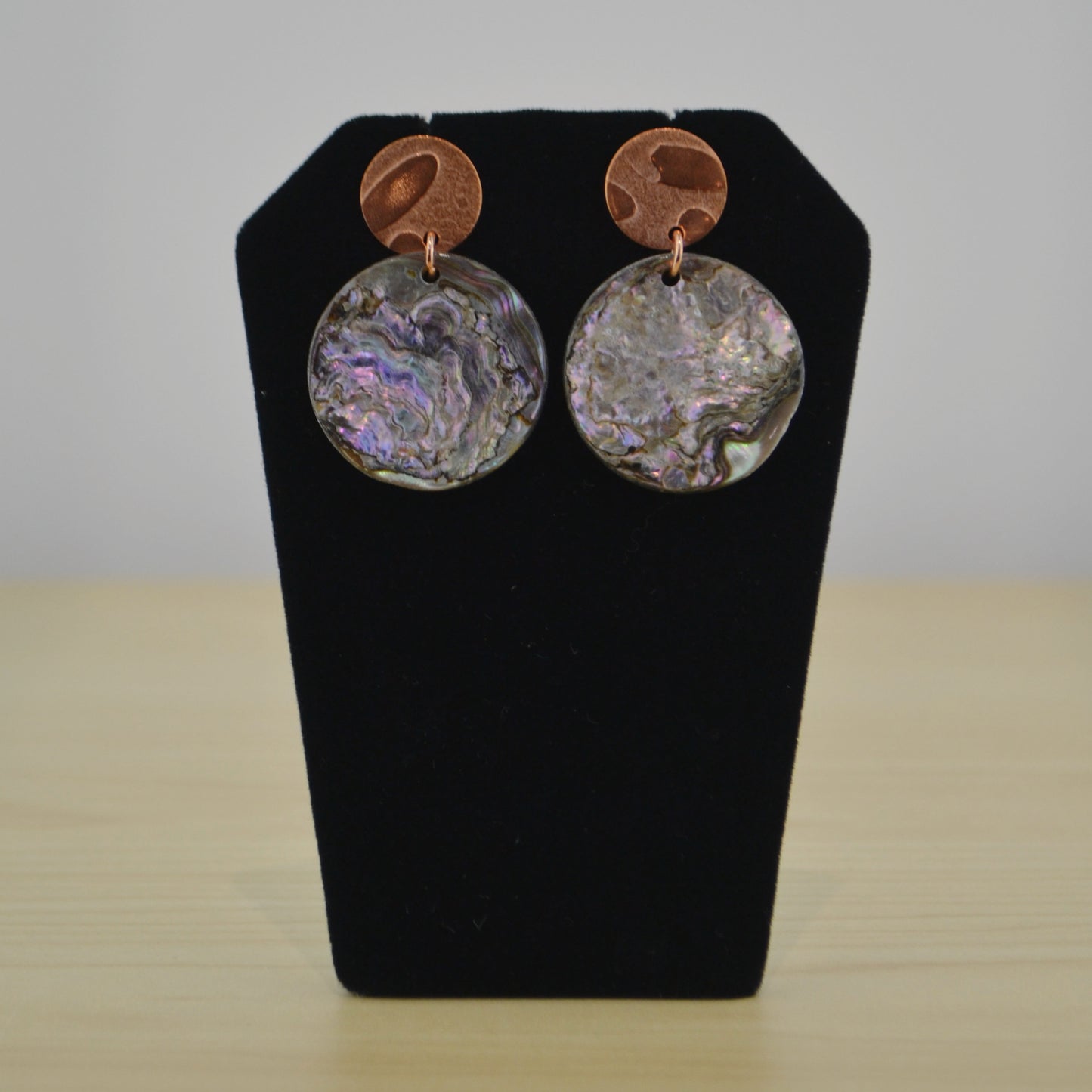 Copper Moon w Abalone Disc
