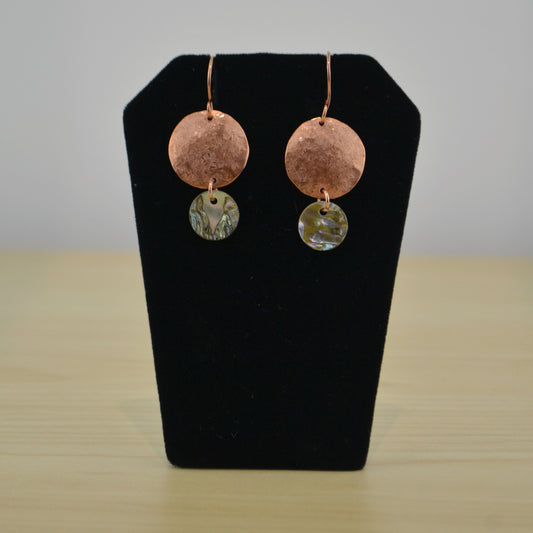 Copper Moon w Abalone Disc