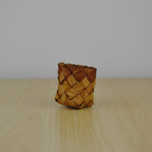 Cedar Bark Basket (1/4" weaver)