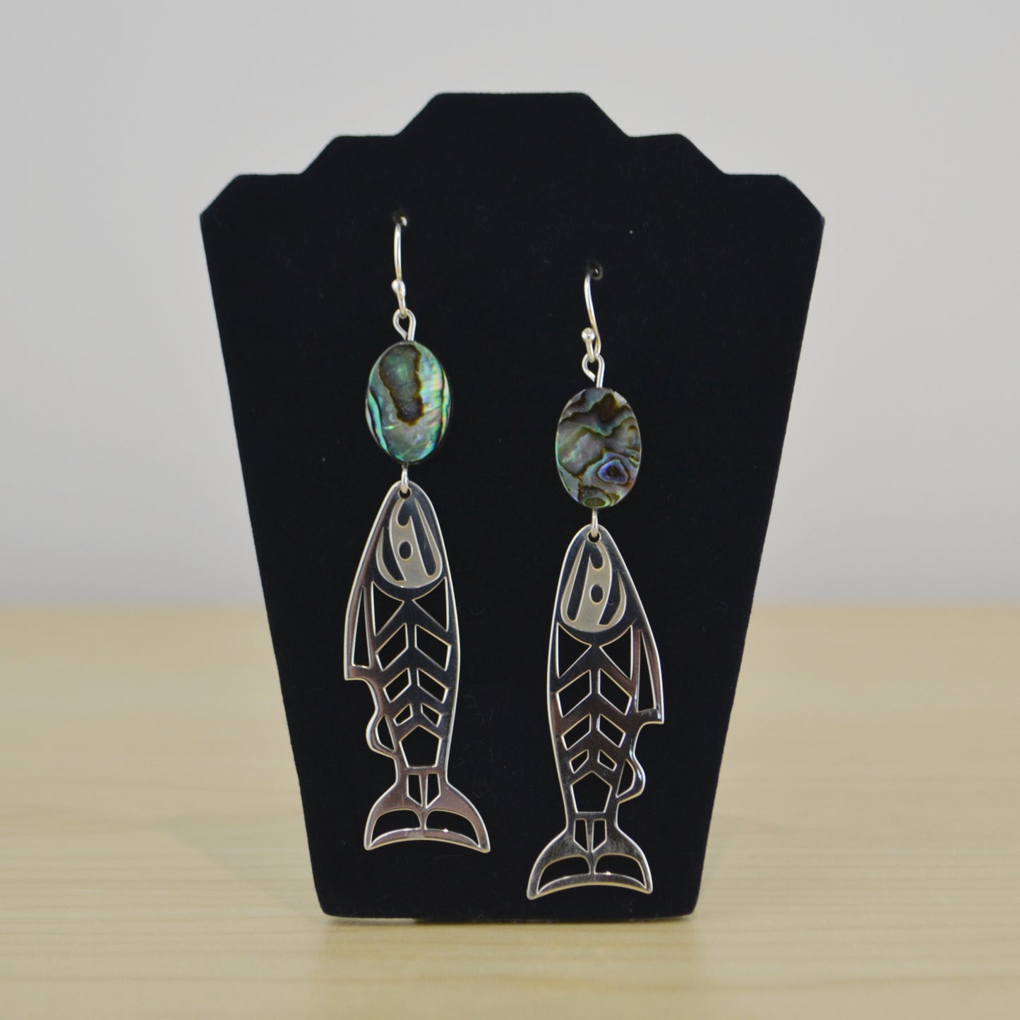SS Salmon Earrings - Large