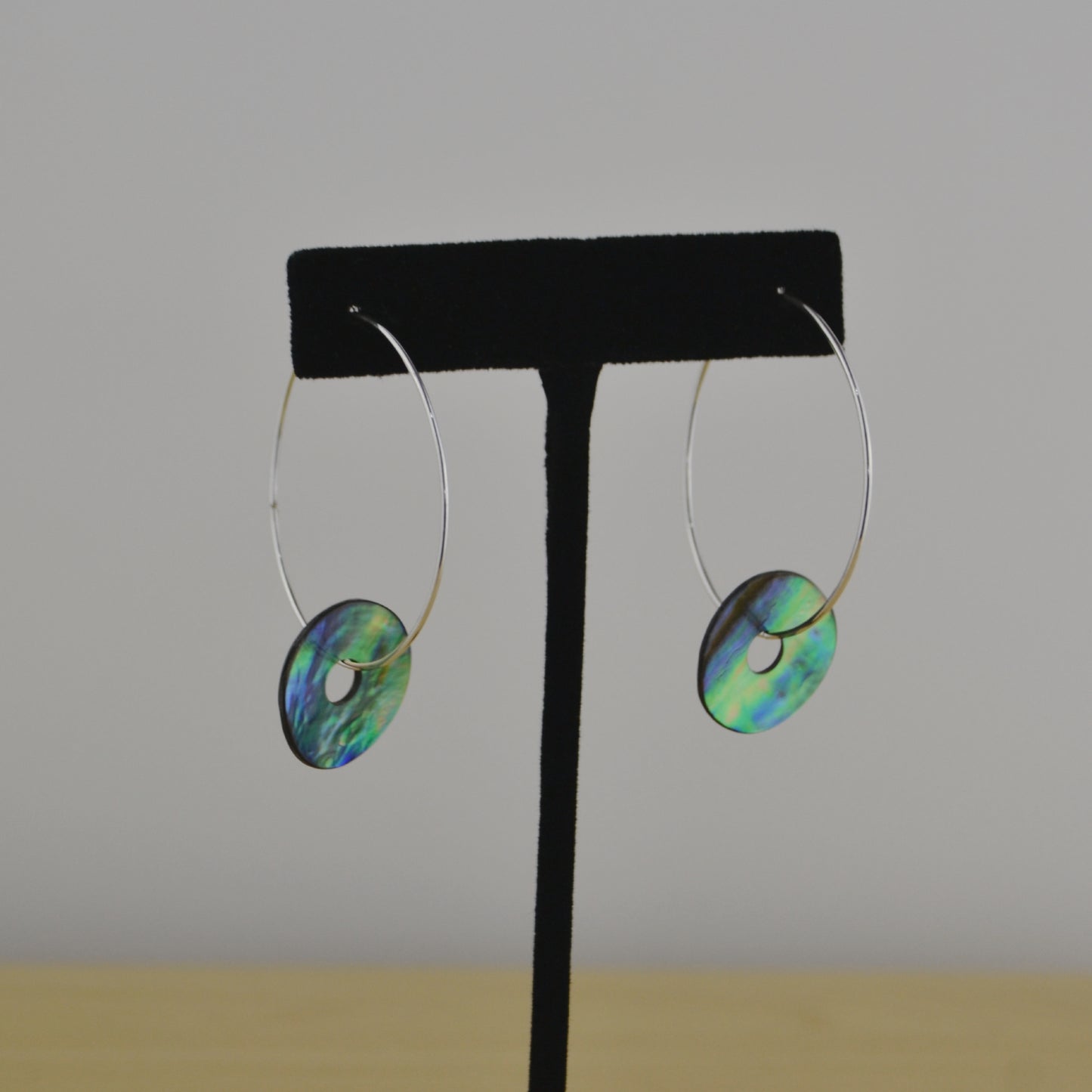 SS Hoop w Abalone Donut