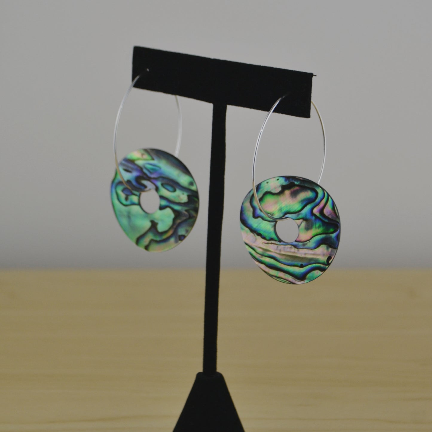 SS Hoop w Abalone Donut
