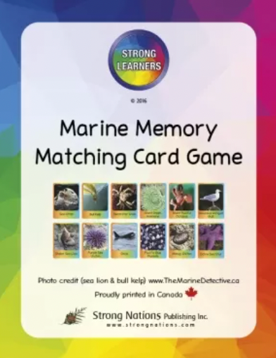 Marine Memory Matching Card Game