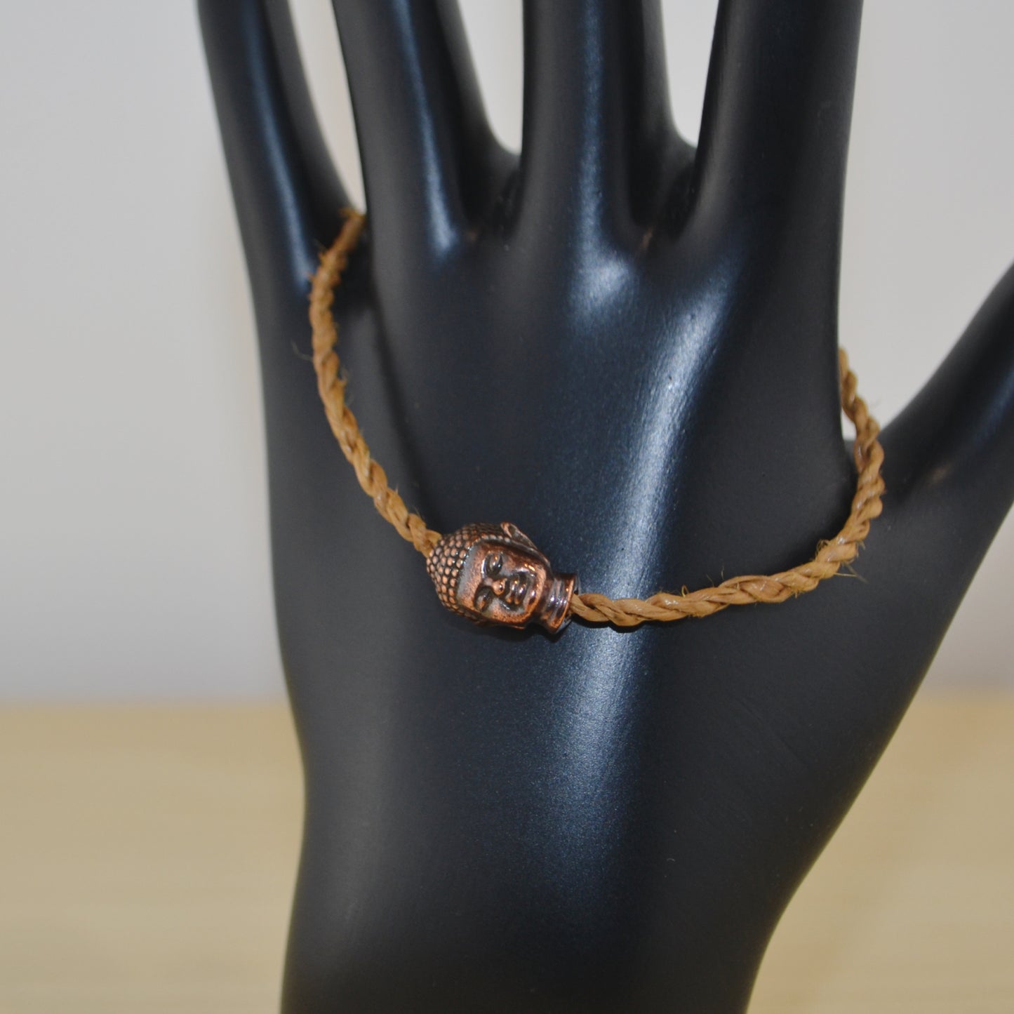 Cedar Rope Bracelet (2 ply) w Copper Charm