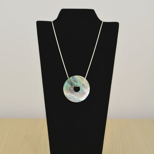 Abalone Donut Necklace