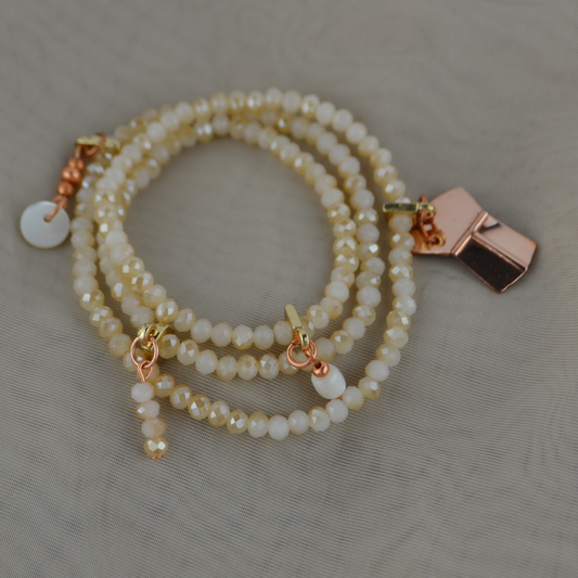 Wrap Bracelet w Charm